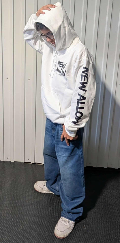Hoodie a capuche blanc “Graff Spirit”