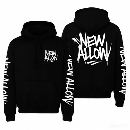 Hoodie a capuche noir “Graff Spirit”