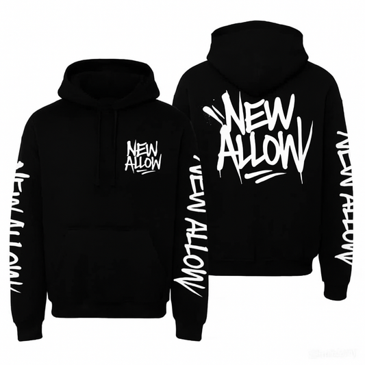 Hoodie a capuche noir “Graff Spirit”