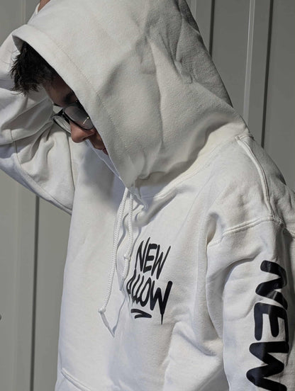 Hoodie a capuche blanc “Graff Spirit”