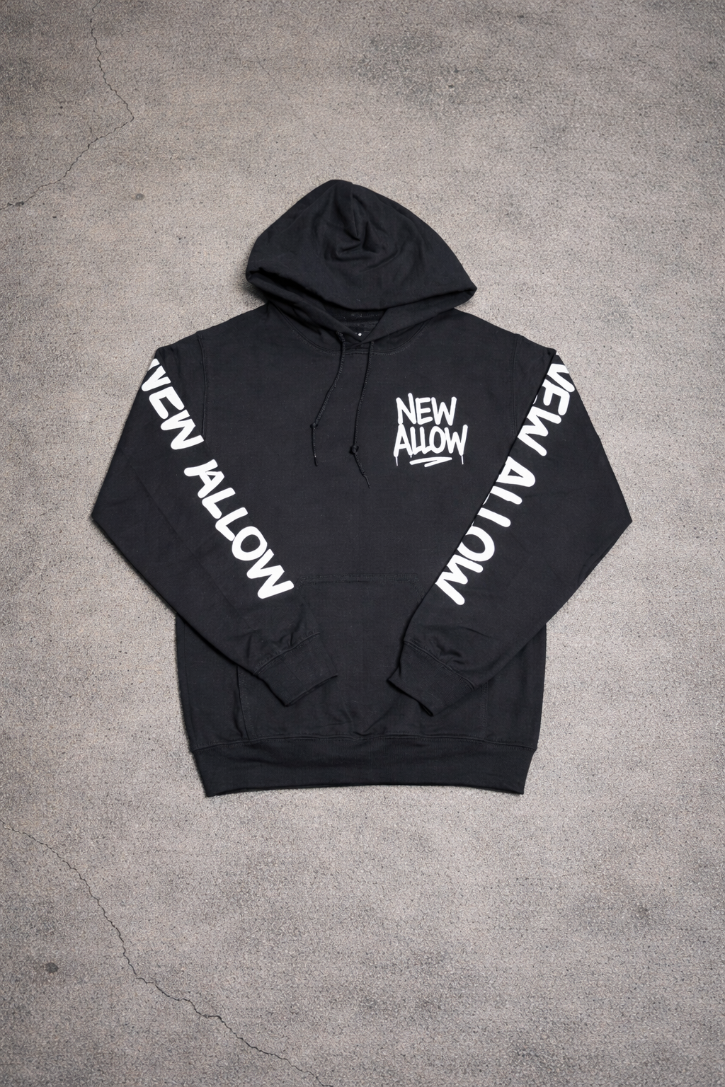Hoodie a capuche noir “Graff Spirit”