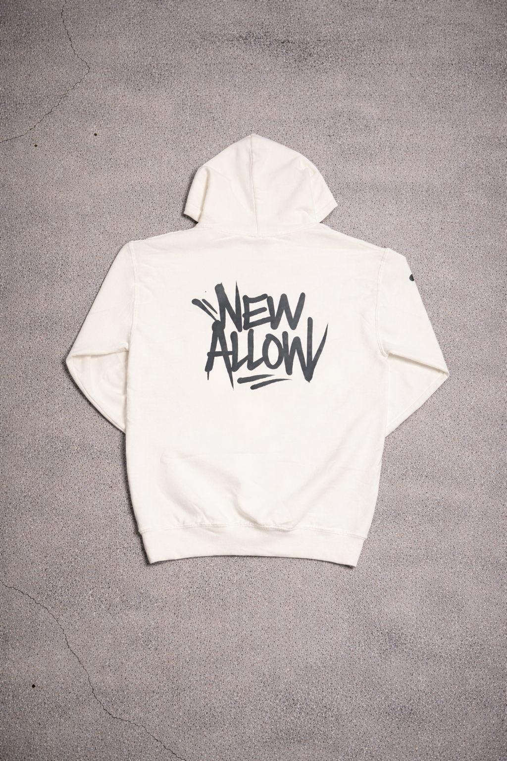 Hoodie a capuche blanc “Graff Spirit”