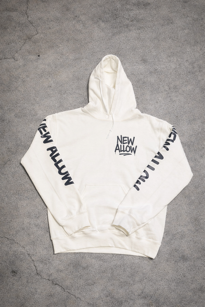 Hoodie a capuche blanc “Graff Spirit”