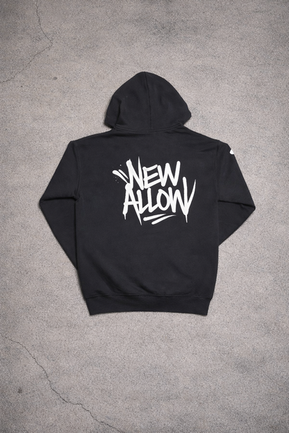 Hoodie a capuche noir “Graff Spirit”